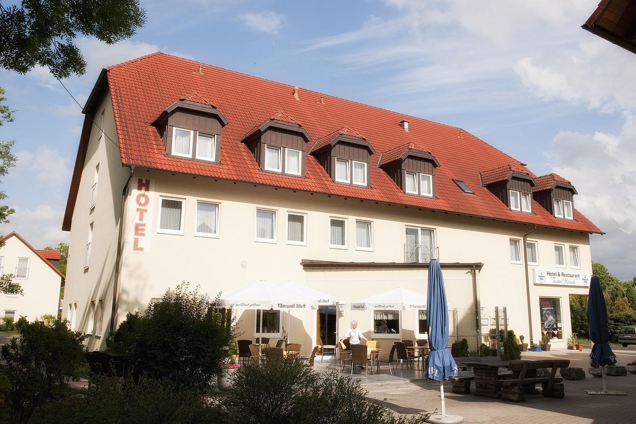 Hotel & Restaurant Zum Hirsch Romhild Kültér fotó